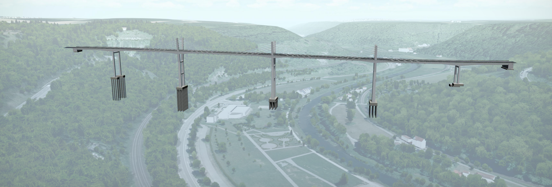 Visualisierte Tragwerksplanung am Beispiel der Hochbrücke Horb im Zuge der B 32