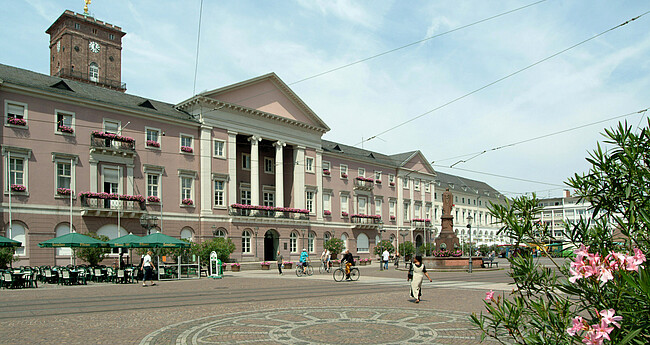 Rathaus der Stadt Karlsruhe