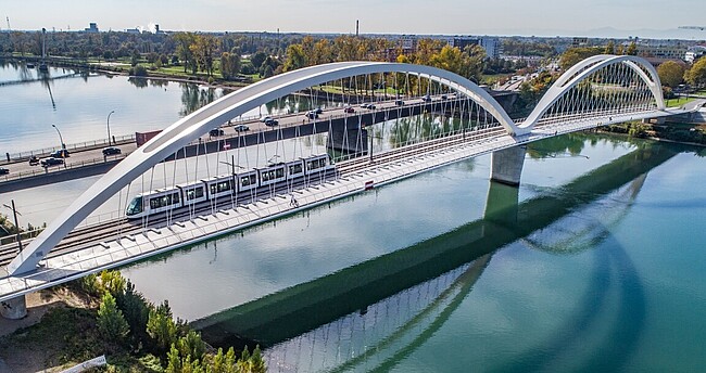 Brücke nach Straßburg