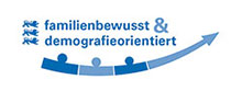 Bild zeigt Logo familienbewußt und demografieorientiert