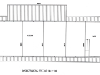 Fasselstall Grundriss DG