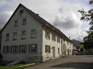 Klosterscheune in Oberried vor der Sanierung