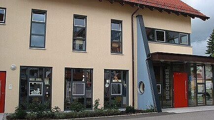Gebäude der Gemeindebücherei Uttenweiler 
