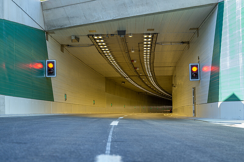 Tunneleinfahrt B 33
