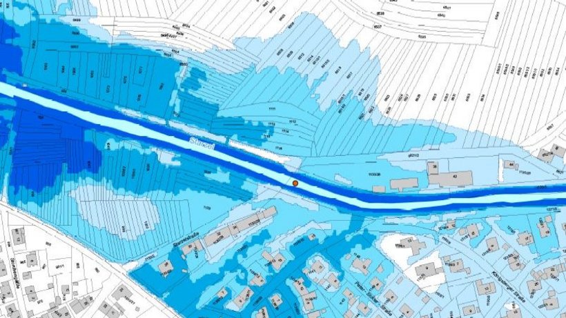 Hochwassergefahrenkarte