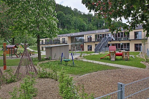Erolzheim, Gebäude des Kindergartens nach der Sanierung