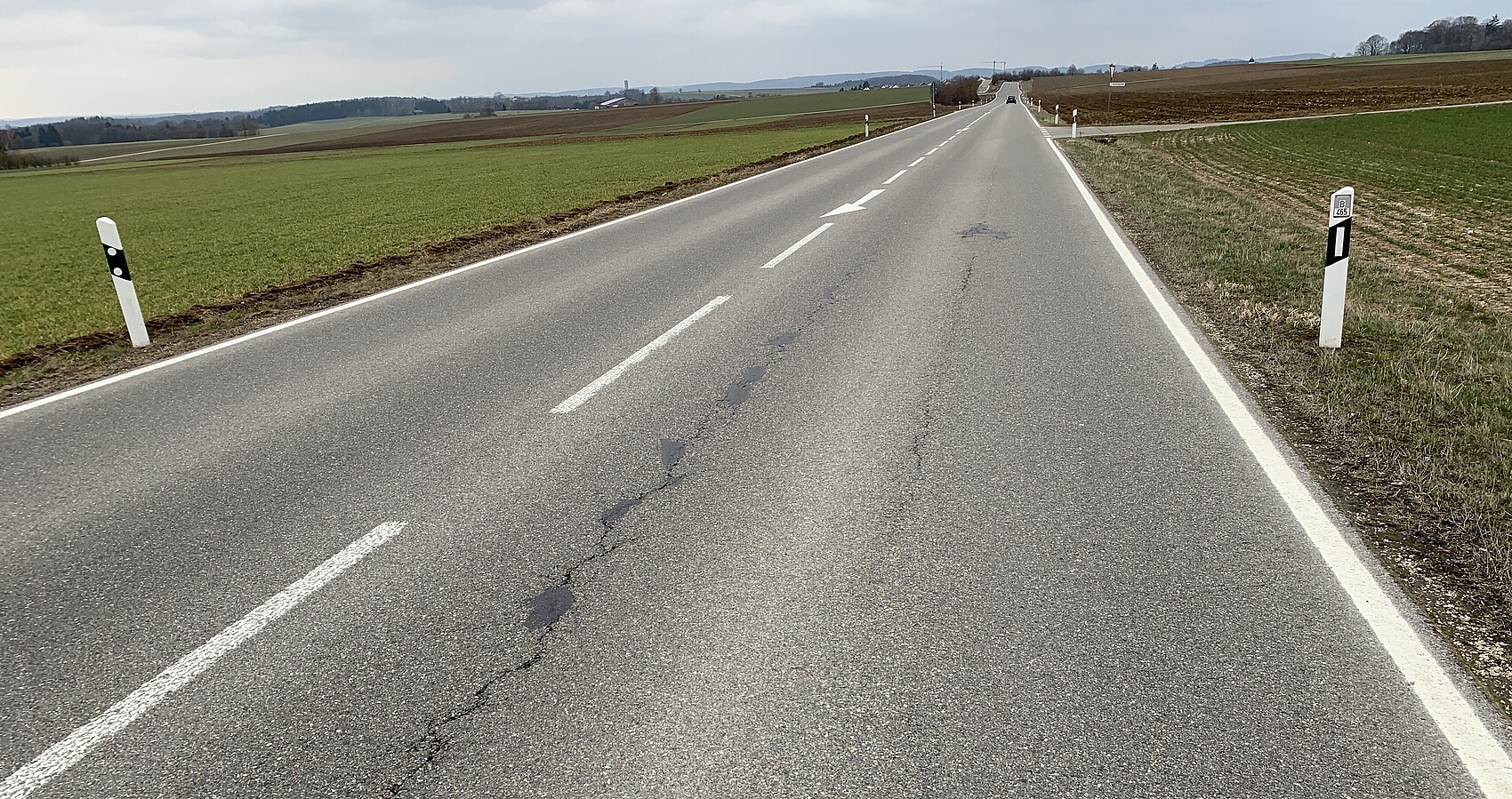 B 465 bei Münsingen