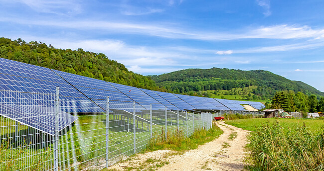 Solarkraftwerk in Gruibingen