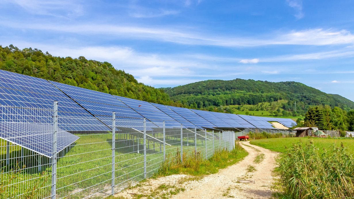 Solarkraftwerk in Gruibingen