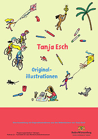 Ausstellungsplakat: Tanja Esch - Originalillustrationen
