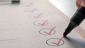 Bild zeigt Prüfungsbogen