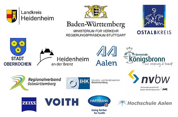 Logos der Partner des Mobilitätspakts