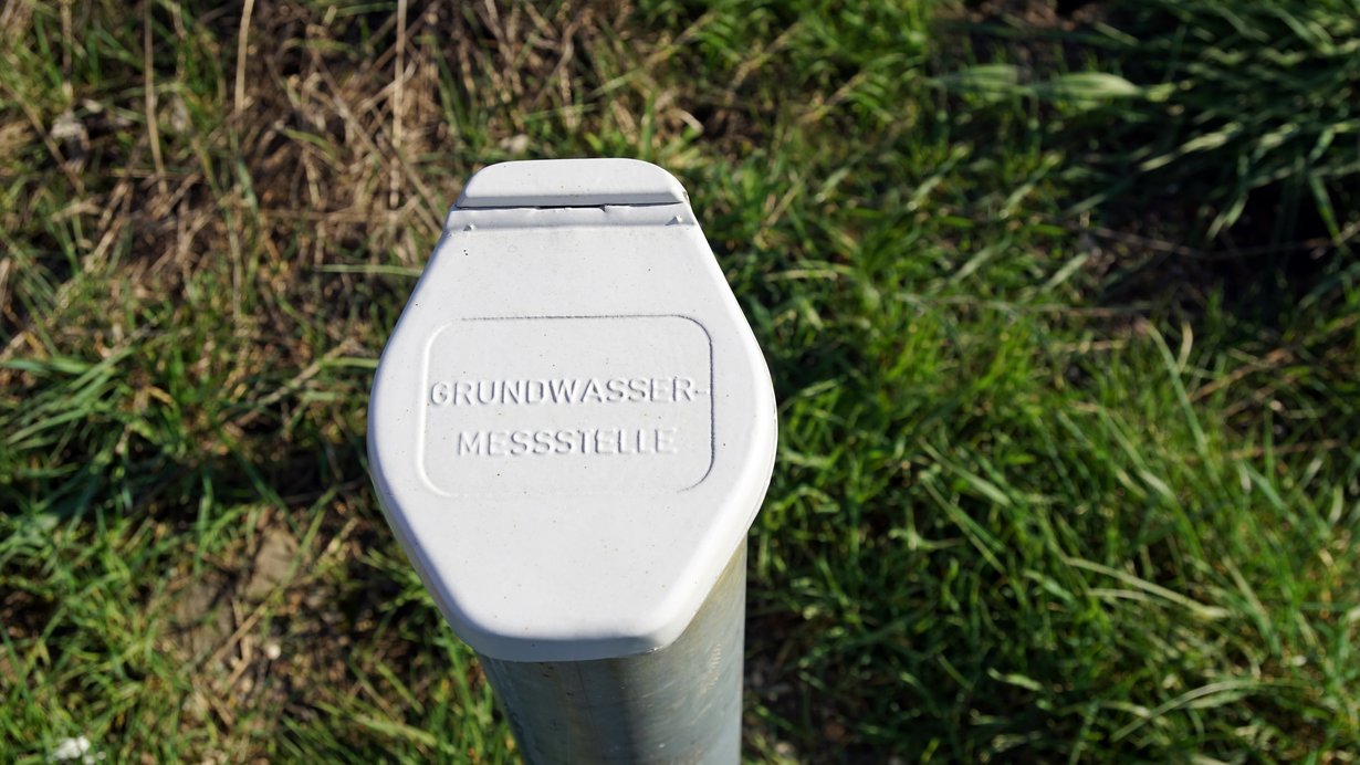 Messstelle für das Grundwasser