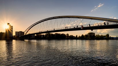 Dreiländerbrücke in Weil am Rhein