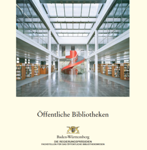 Titelblatt der Broschüre Öffentliche Bibliotheken in Baden-Württemberg