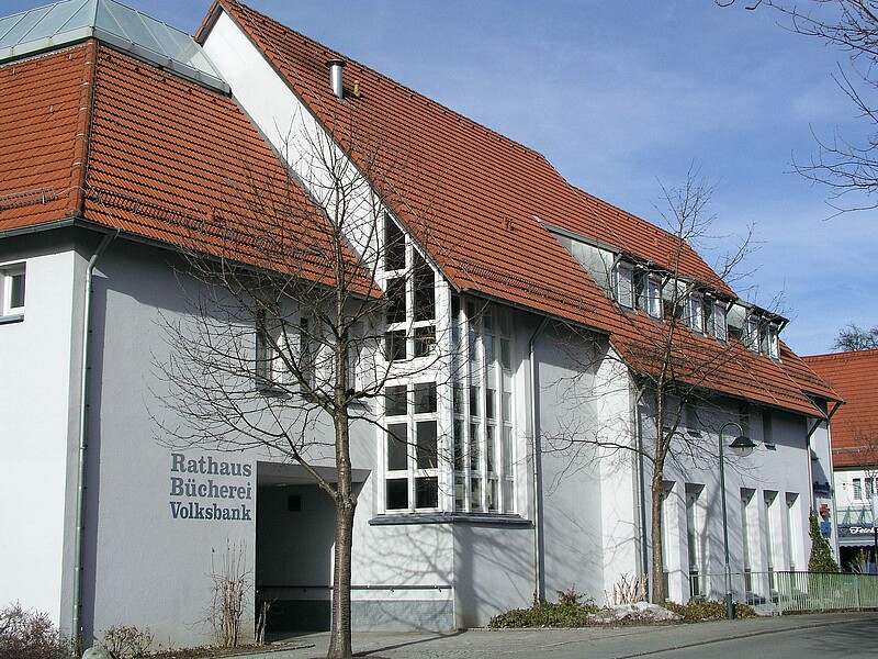 Gebäude der Ortbücherei Öschingen (Stadtbücherei Mössingen - Zweigstelle Öschingen)
