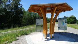 Infopavillion am Möhlinwehr 