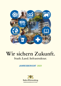 Vorschaubild: Jahresbericht 2021 „Wir sichern Zukunft. Stadt. Land. Infrastruktur"