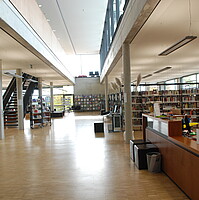 Öffentliche Bibliothek Bildungszentrum Markdorf - Eingangsbereich