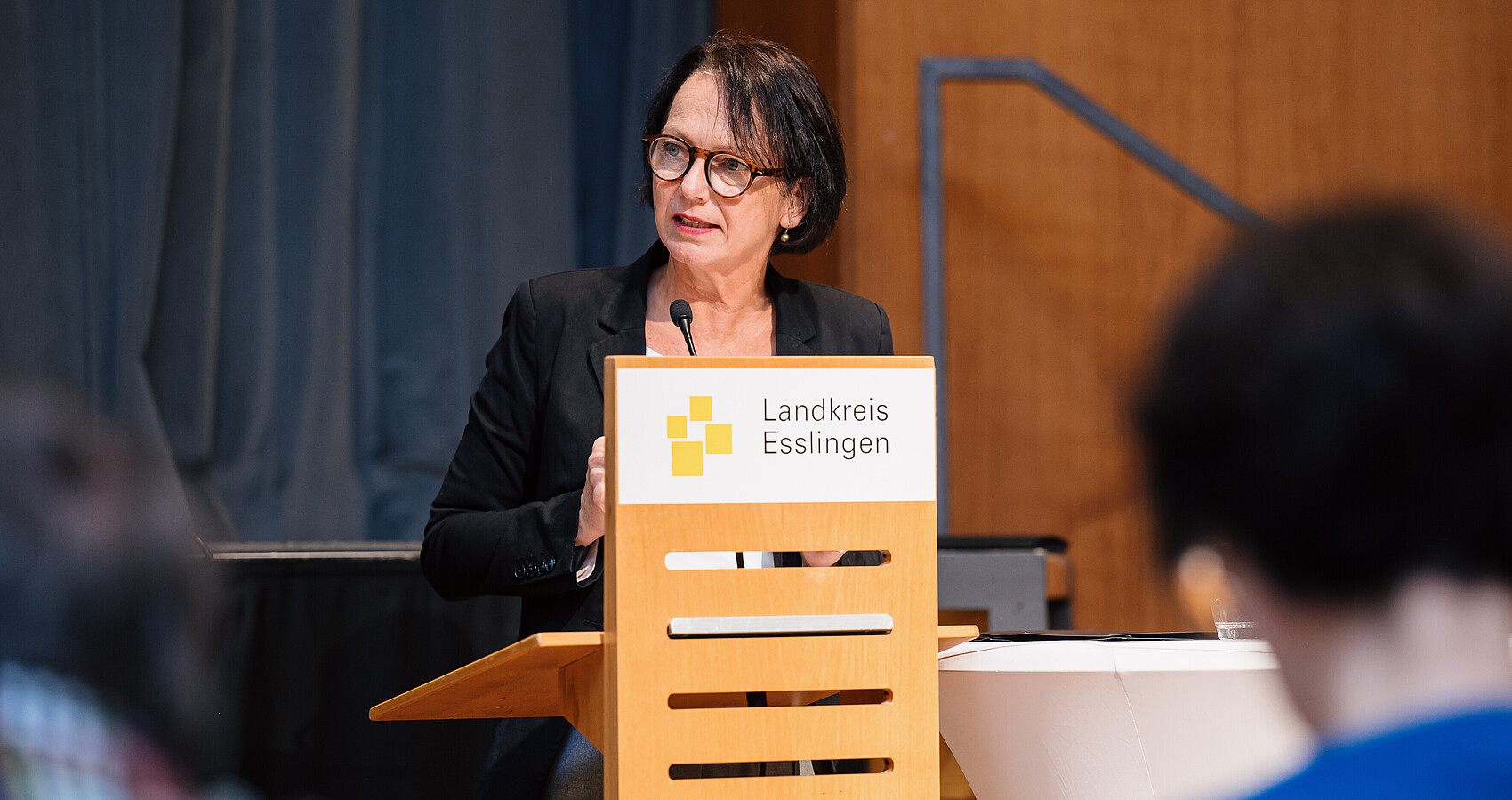 Regierungspräsidentin Susanne Bay gratulierte Landrat Musolf zur Wahl