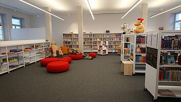 Kinderbücherei in der Stadtbücherei Isny im Allgäu