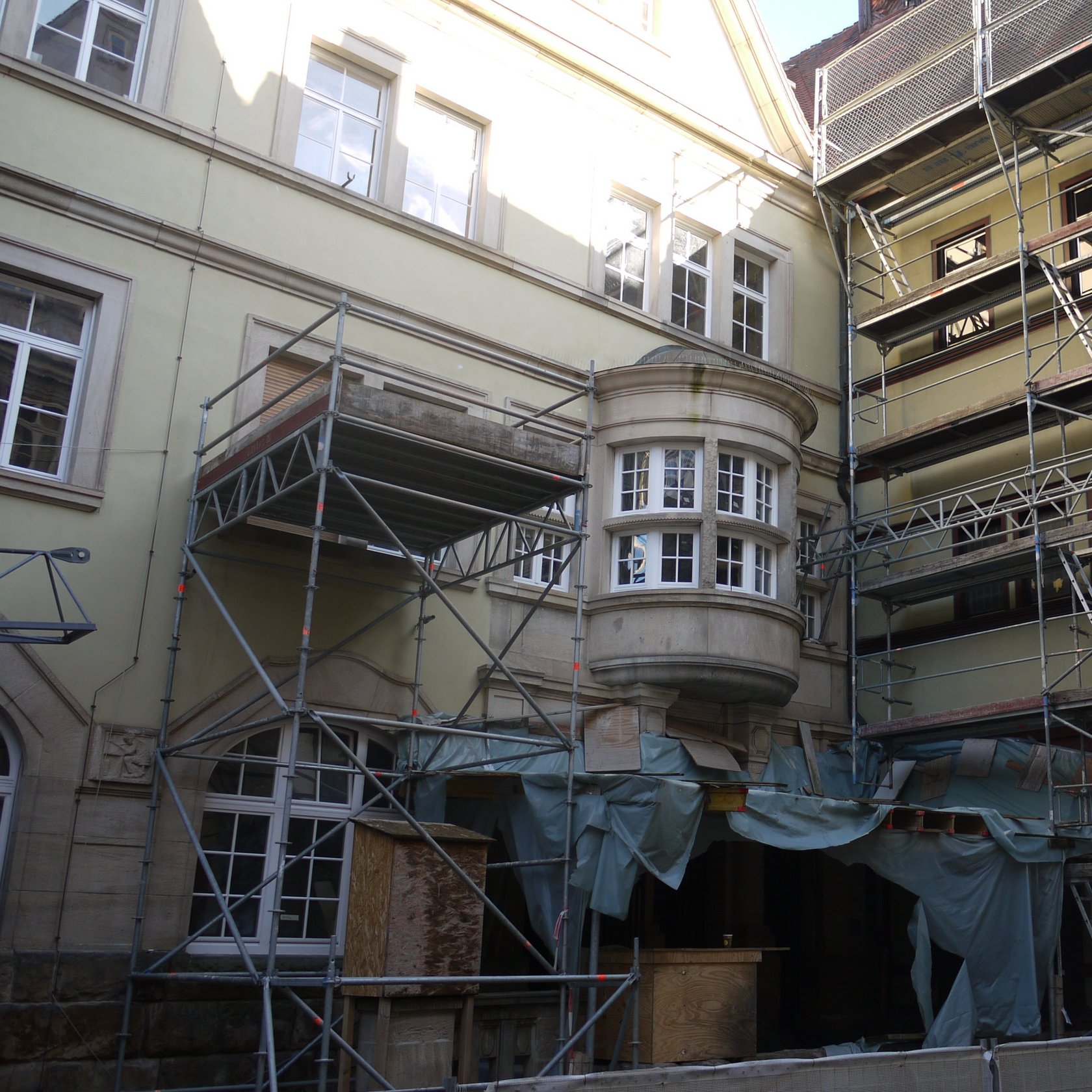 Restaurierung Tübinger Rathaus