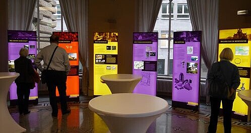 Impression der Ausstellung im Haus der Wirtschaft Stuttgart