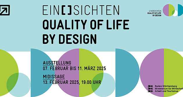 Logo Einsichten Quality of life by Design