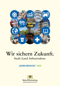 Vorschaubild: Jahresbericht 2022 „Wir sichern Zukunft. Stadt. Land. Infrastruktur“