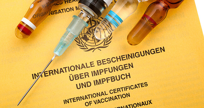 Symbolbild Impfschutz - Spritzen und Ampullen