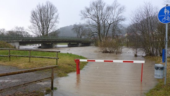 Hochwasser in Obernau