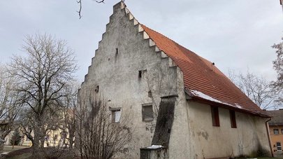 Rückseite des Hauses