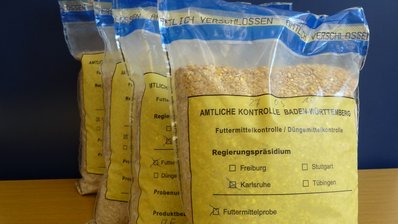 Probenahmebeutel in der Futtermittelüberwachung