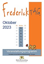 Frederick Tag 2023 - Veranstaltungsprogramm