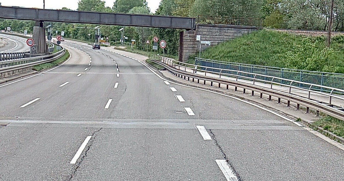 Albbrücke über die Bundesstraße 10
