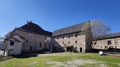 Mühle Gartenansicht