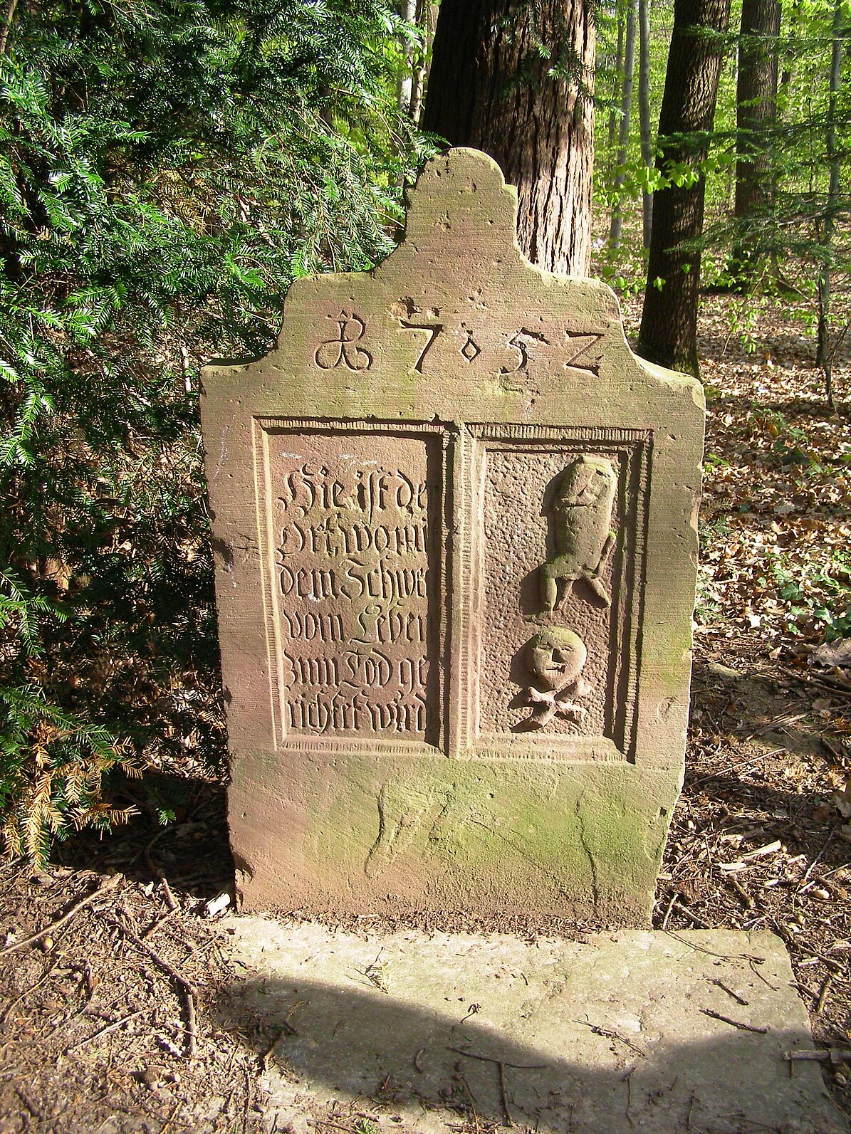 Gedenkstein in Birkenfeld-Gräfenhausen