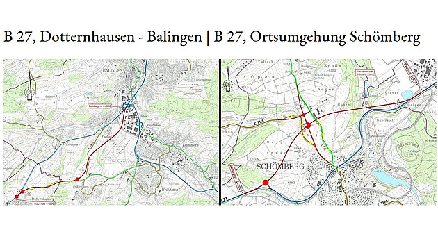 Das Foto zeigt einen Übersichtslageplan