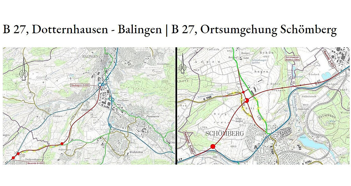 Das Foto zeigt einen Übersichtslageplan