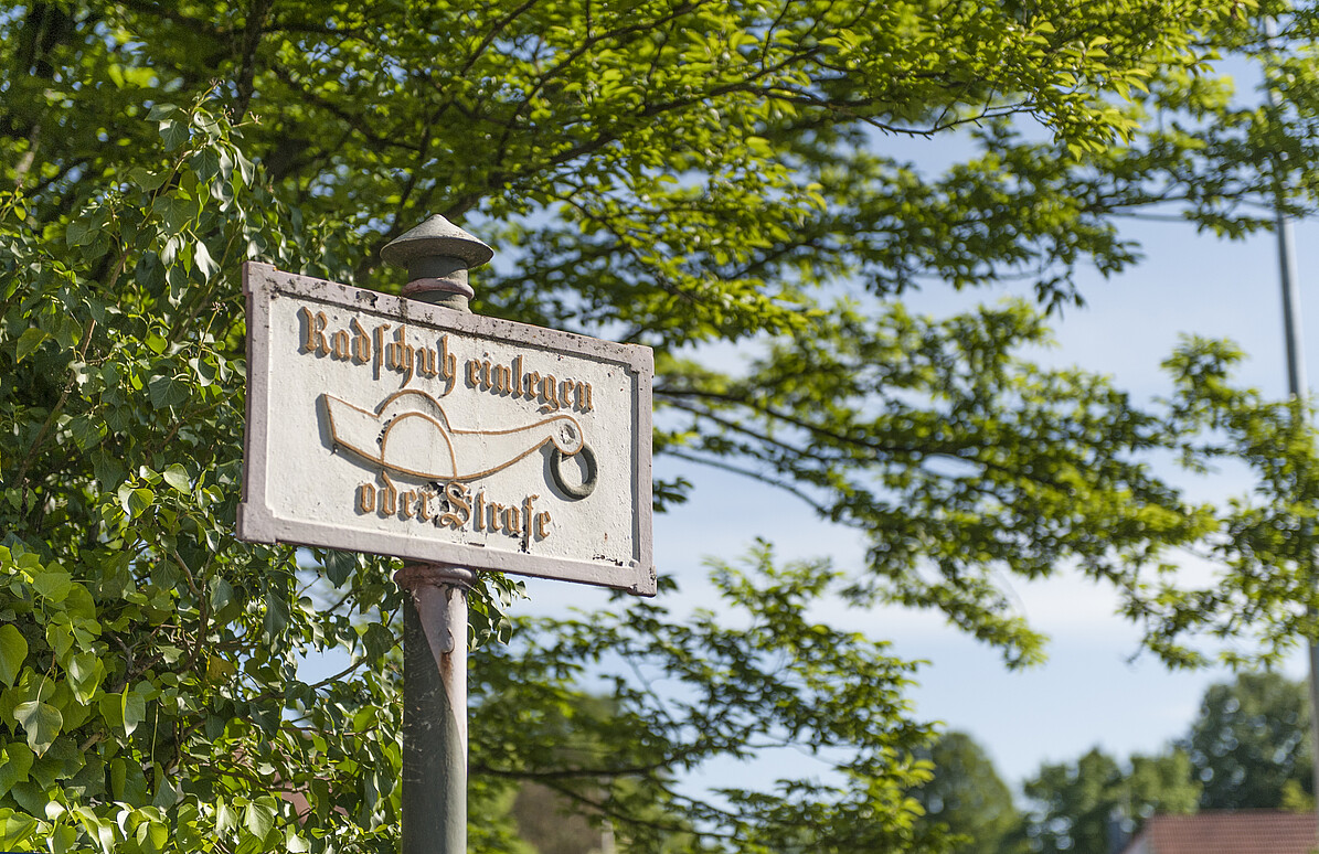 Radschuhstein-Tafel Freiberg am Neckar-Beihingen