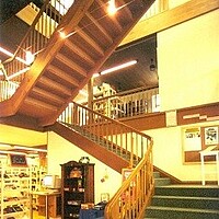 Stadtbücherei Ehingen - Treppenaufgang