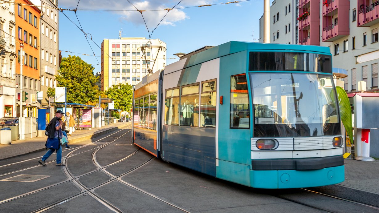Straßenbahn in Mannheim
