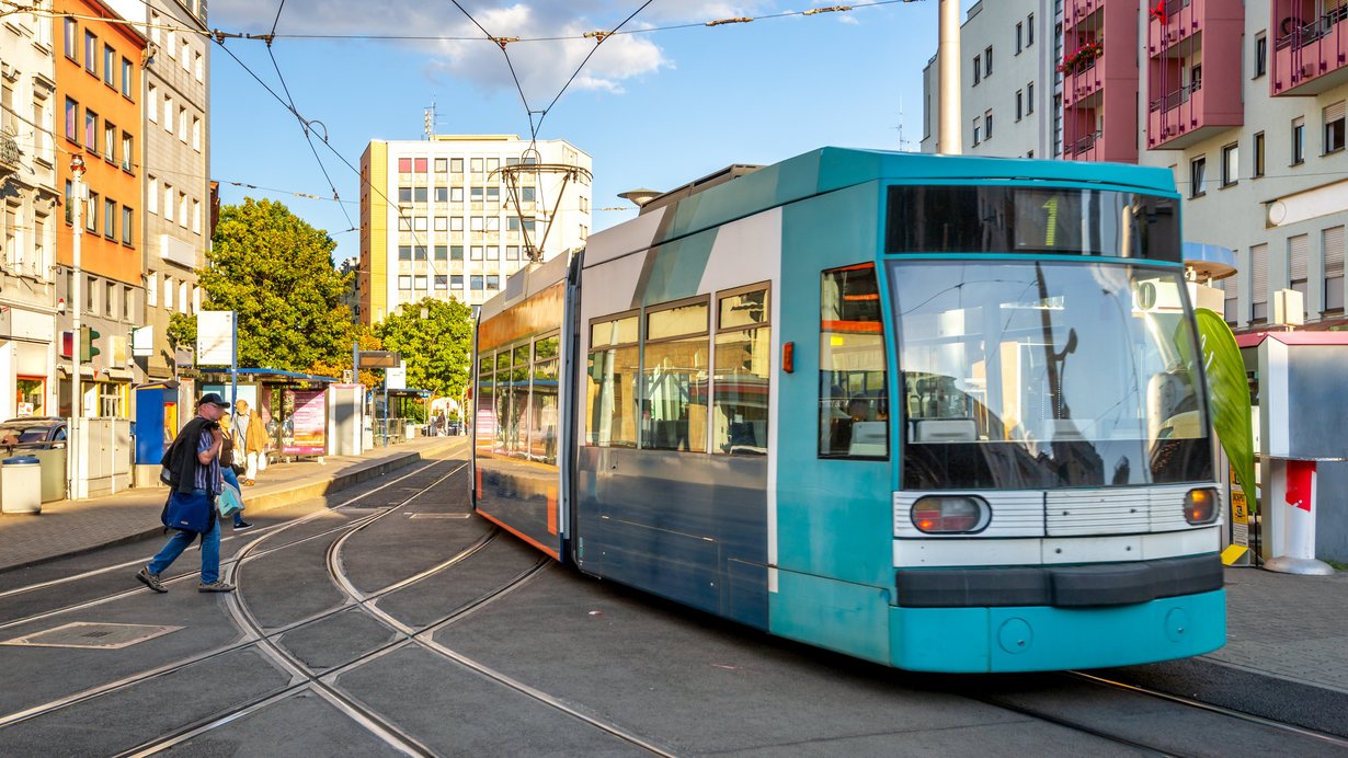 Straßenbahn in Mannheim