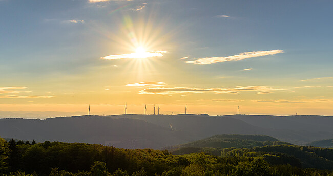 Windkraftanlagen im Schwarzwald