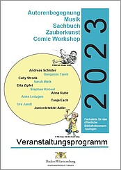 Titelblatt des Ganzjahresveranstaltungsprogramms 2023