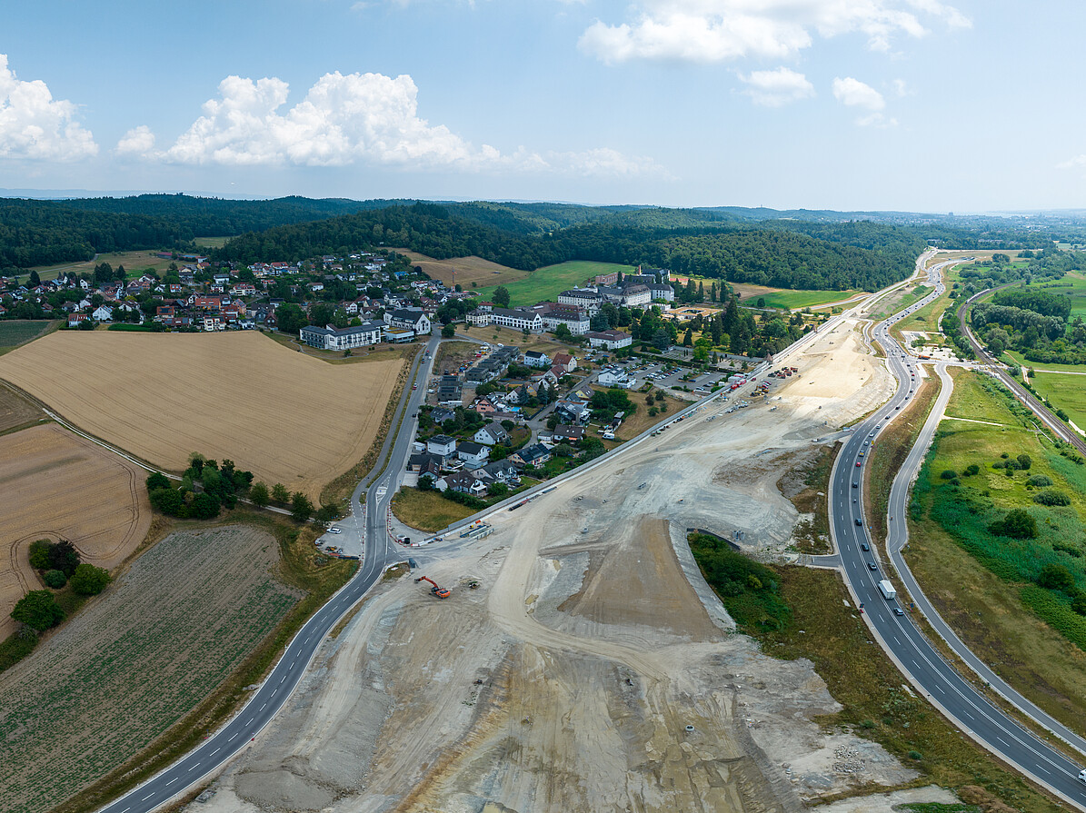 Blick auf die Vorkonsolidierung bei Hegne