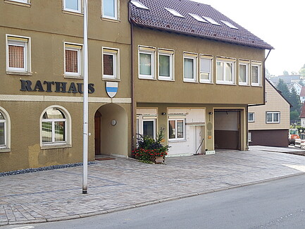 Neugestaltung Rathausumfeld sowie Sanierung Rathaus, 1.BA - Außenansicht