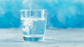 Ein Glas Mineralwasser