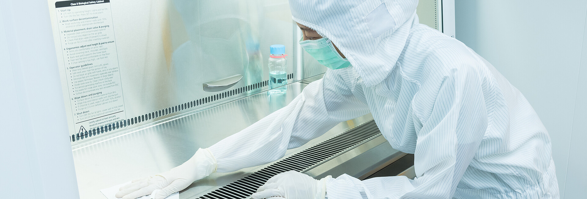 Infektionsschutz1 in einem Labor