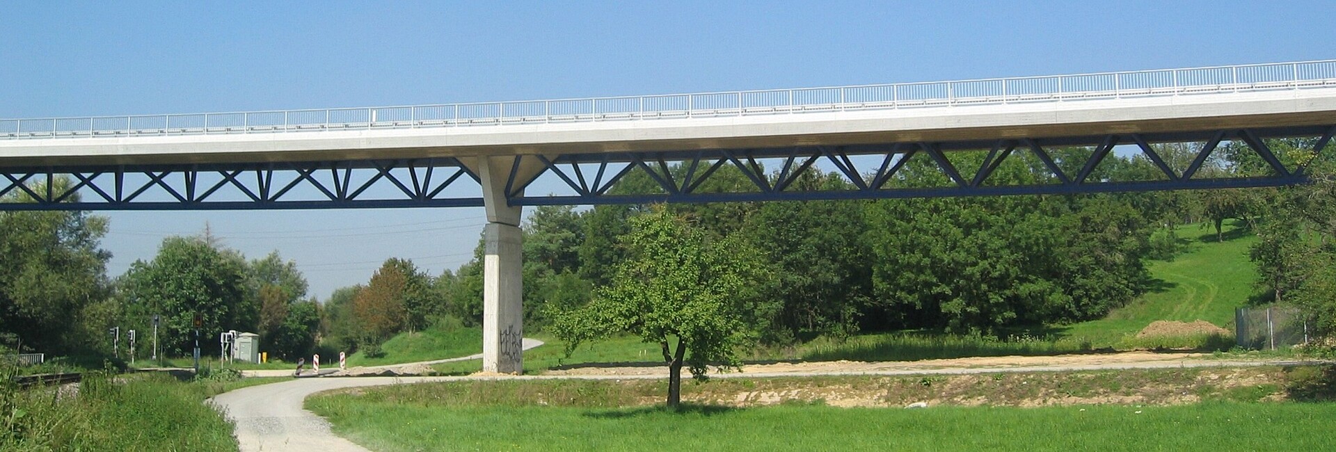 Bild zeigt Talbrücke Korntal-Münchingen